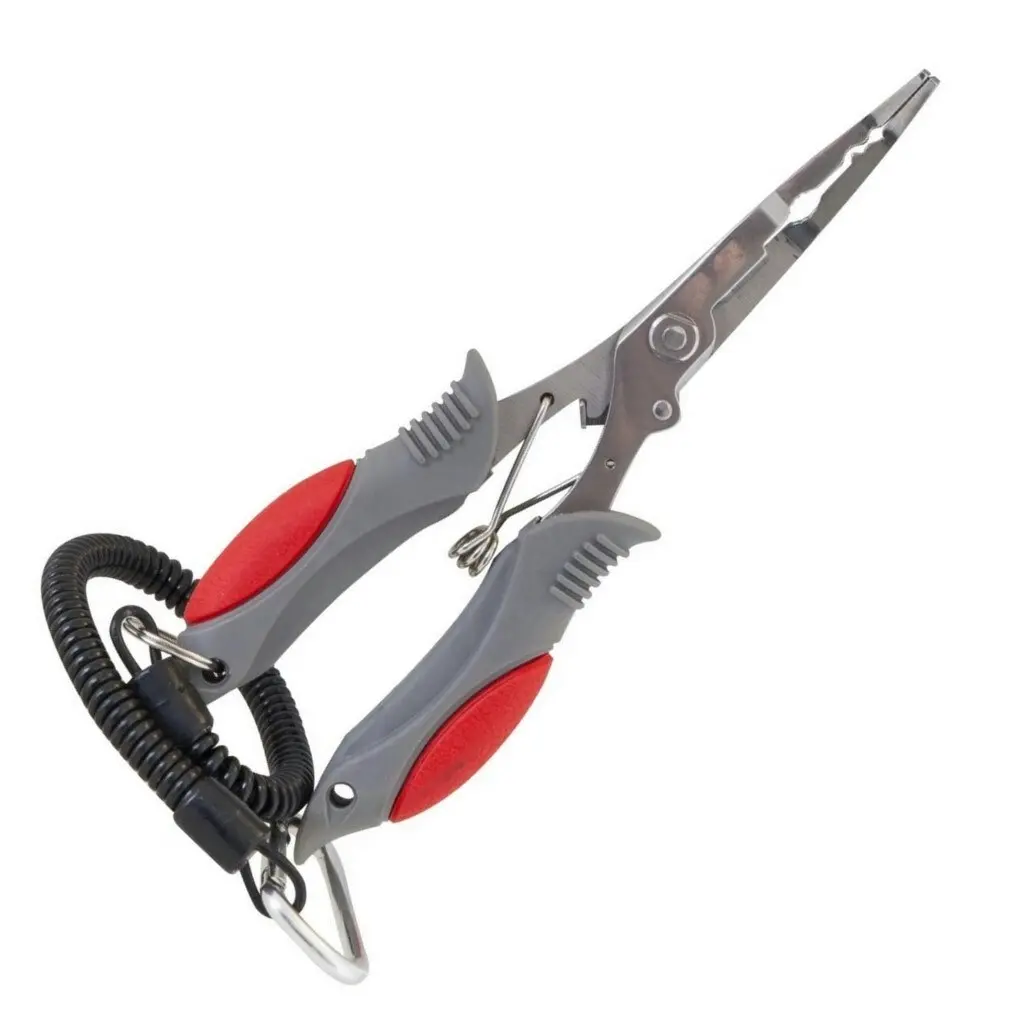 Jarvis Walker Pro Series Bent Nose Fishing Pliers With Braid Cutters - Sports & Outdoor