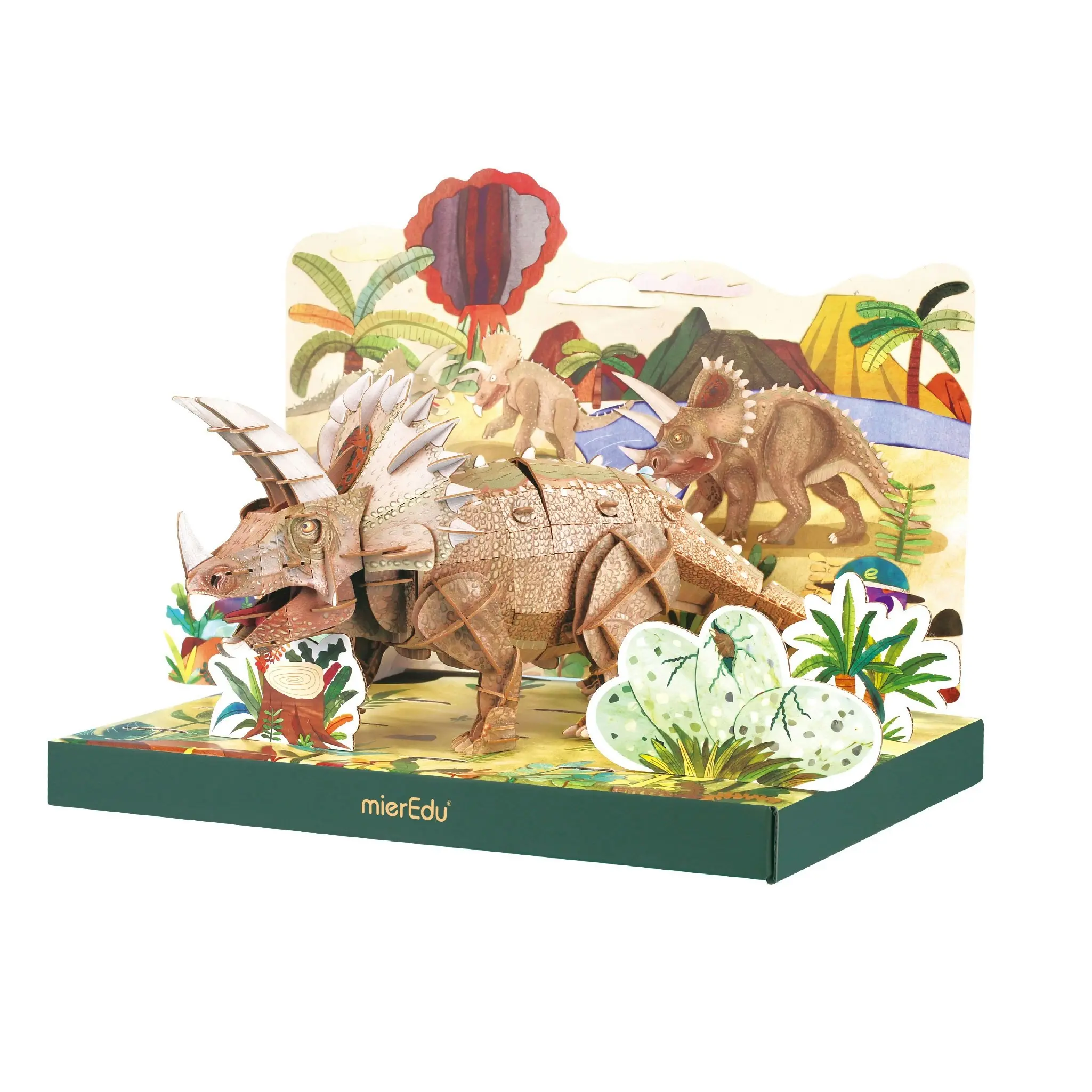 3D Puzzle Triceratops - Toys & Games