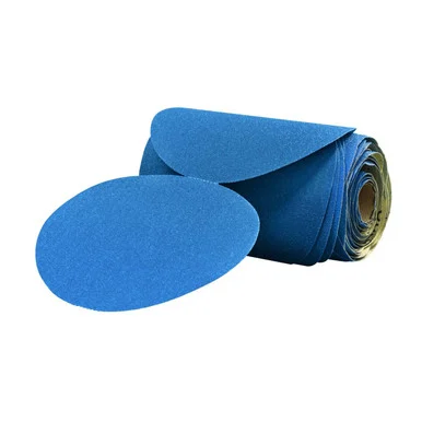 3m 3M-36208 Stikit Blue Abrasive Disc Roll, 6 Inch, 240 Grade