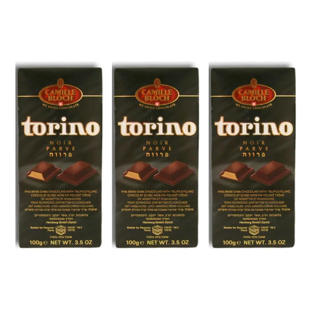 Camille Bloch Torino Dark Chocolate 100g x 3 - Groceries