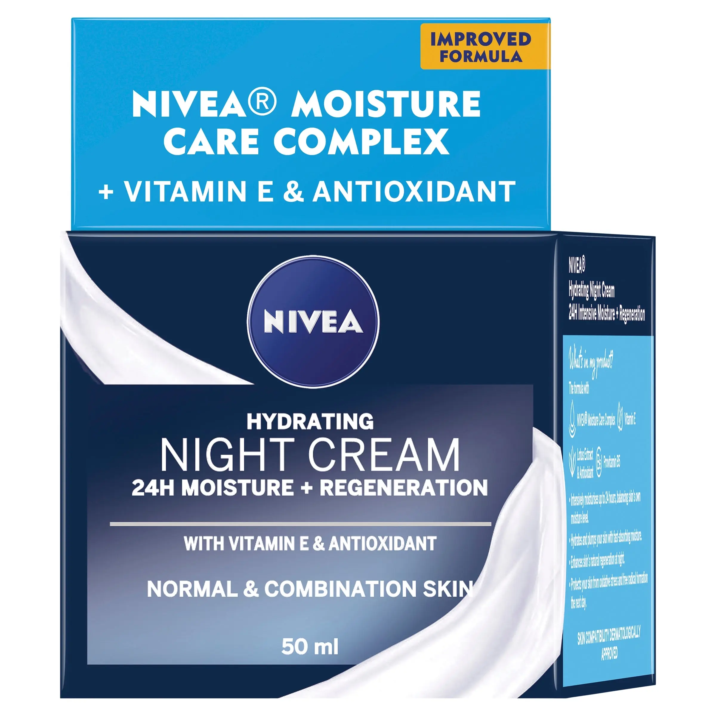 Nivea Daily Essentials Night Cream 50ml - Beauty