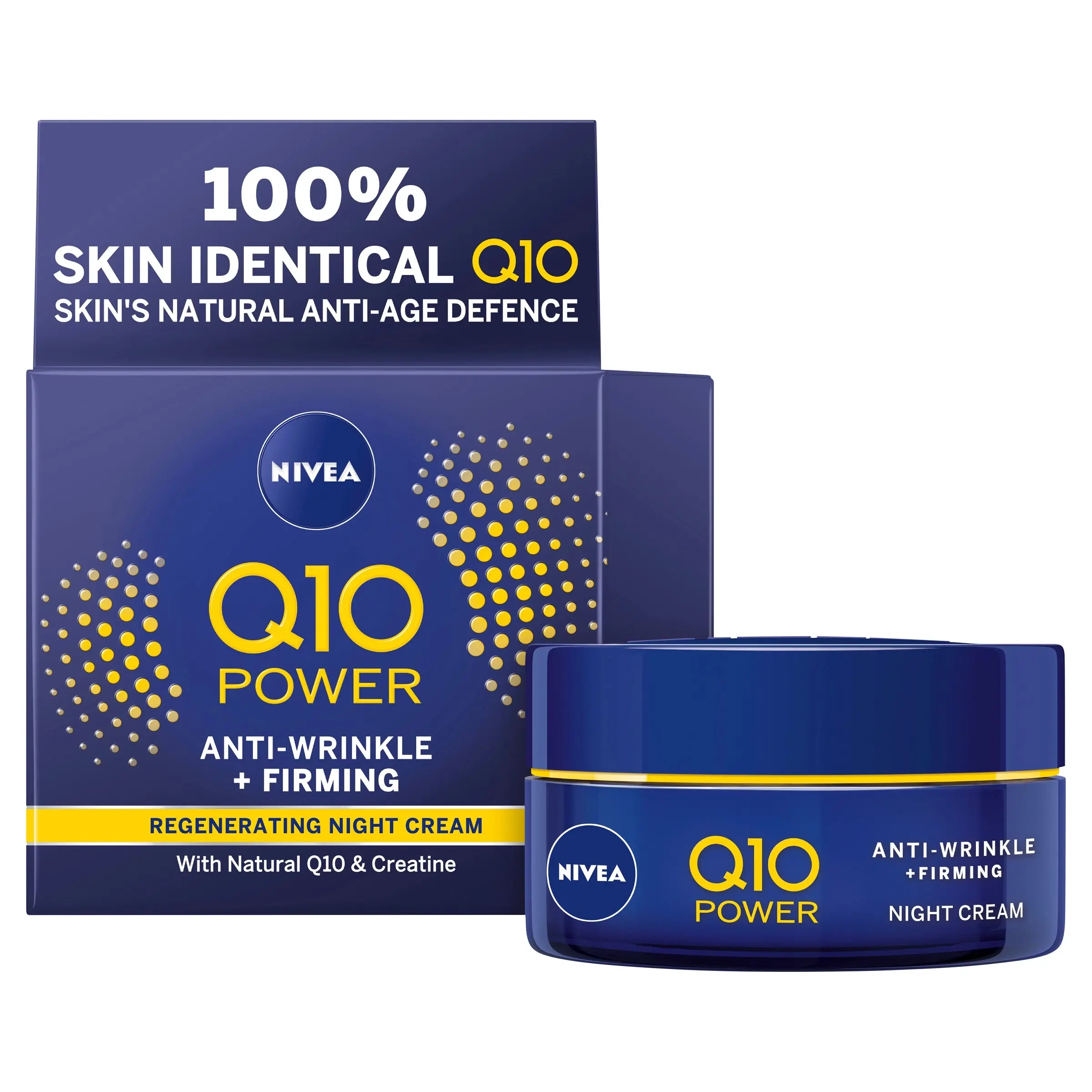 Nivea Q10 Power Night Cream 50ml - Beauty