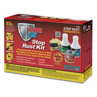 POR-15 40929 Stop Rust Kit - Gray