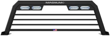 Magnum Truck 424HPBRJ2NB High Profile Headache Rack for 2024 GM 2500+ Low Trim Packages