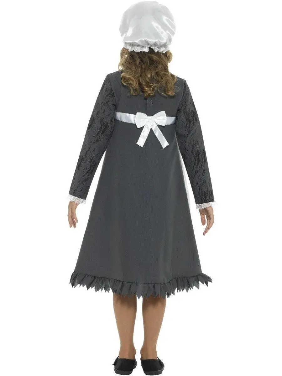 Child Poor Victorian Maid Girls Costume - Fashion