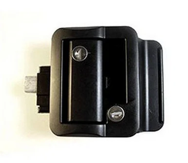 Wesco 4361006SP Travel Trailer Lock Black
