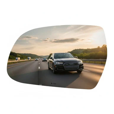 Burco Mirror 4369 Driver Side Mirror Glass for Audi A3