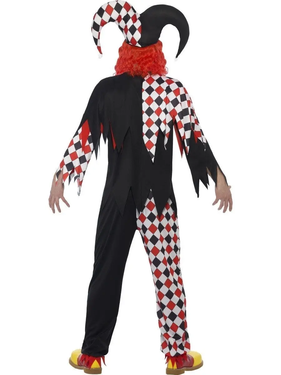 Craze Jester Mens Halloween Costume - Fashion