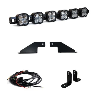Baja Designs 448067 6 XL Linkable LED Light Kit (Behind Grille) for 2021+ Ford Raptor