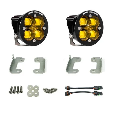 Baja Designs 448143 SAE Fog Pocket Light for Jeep Squadron