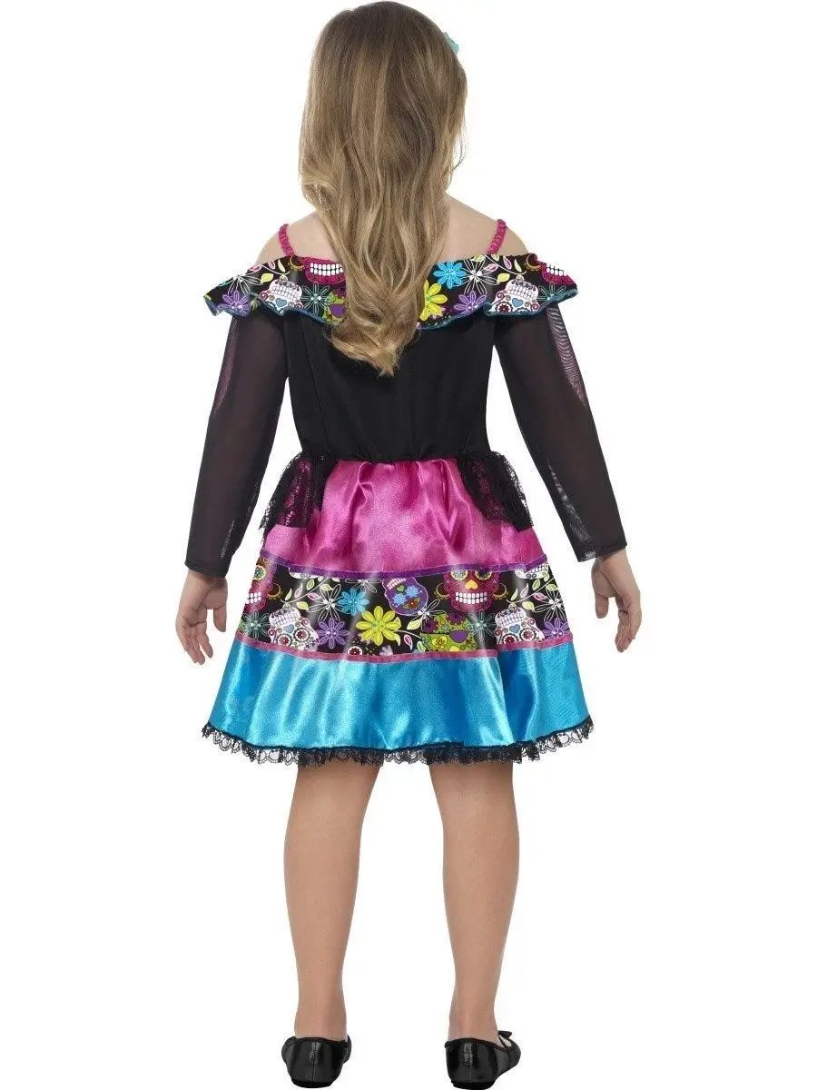 Day of Dead Sweetheart Girls Halloween Costume - Fashion