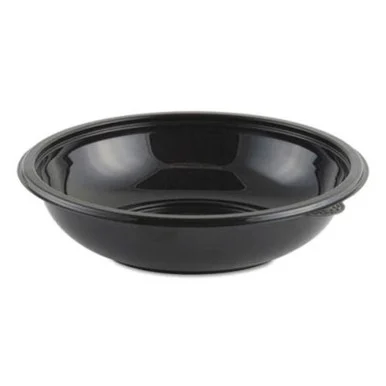Anchor Packaging 4548432 Crystal Classics Bowl, 32 Oz, Black, 300/carton