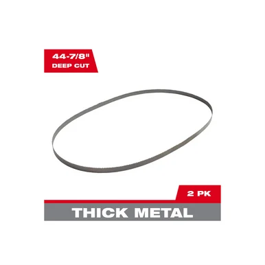 Milwaukee Electric Tools 48-39-0554 Milwaukee Tool 10/14 Tpi Standard Deep Cut Portable Band Saw Blade 2pk