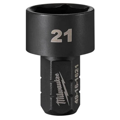 Milwaukee Electric Tools 49-16-1621 Milwaukee Tool Insider Box Ratchet Socket 6 Point 21mm