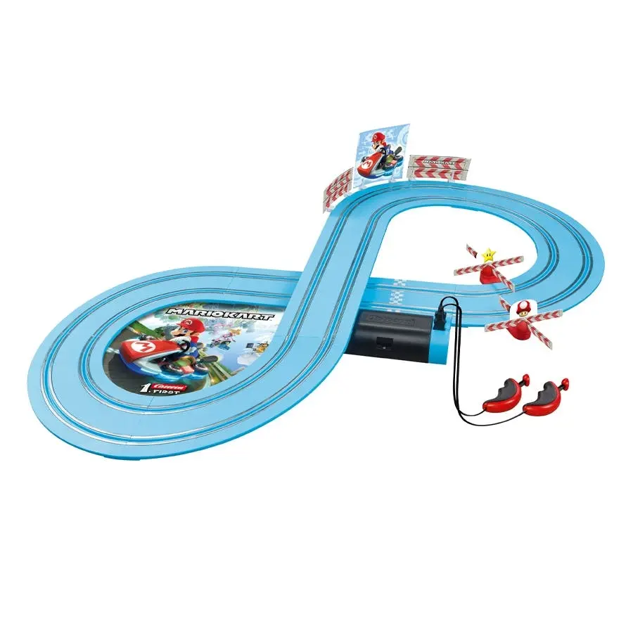 Carrera Mario Kart Figure 8 Slot Car Racing 2.4m Track RC Kids/Children Toy 3y+ - Toys & Games