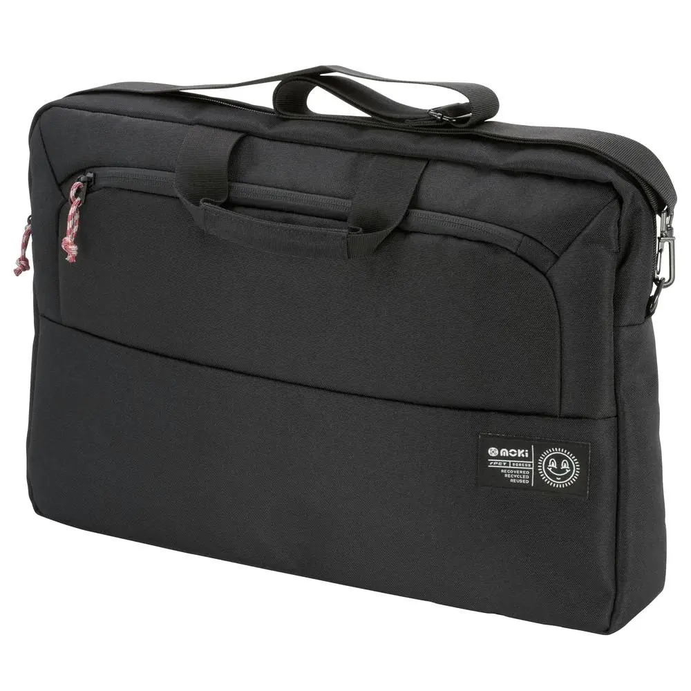 Moki rPET Series 17" Laptop/Computer Satchel/Travel Bag/Carry Case Black - Electronics