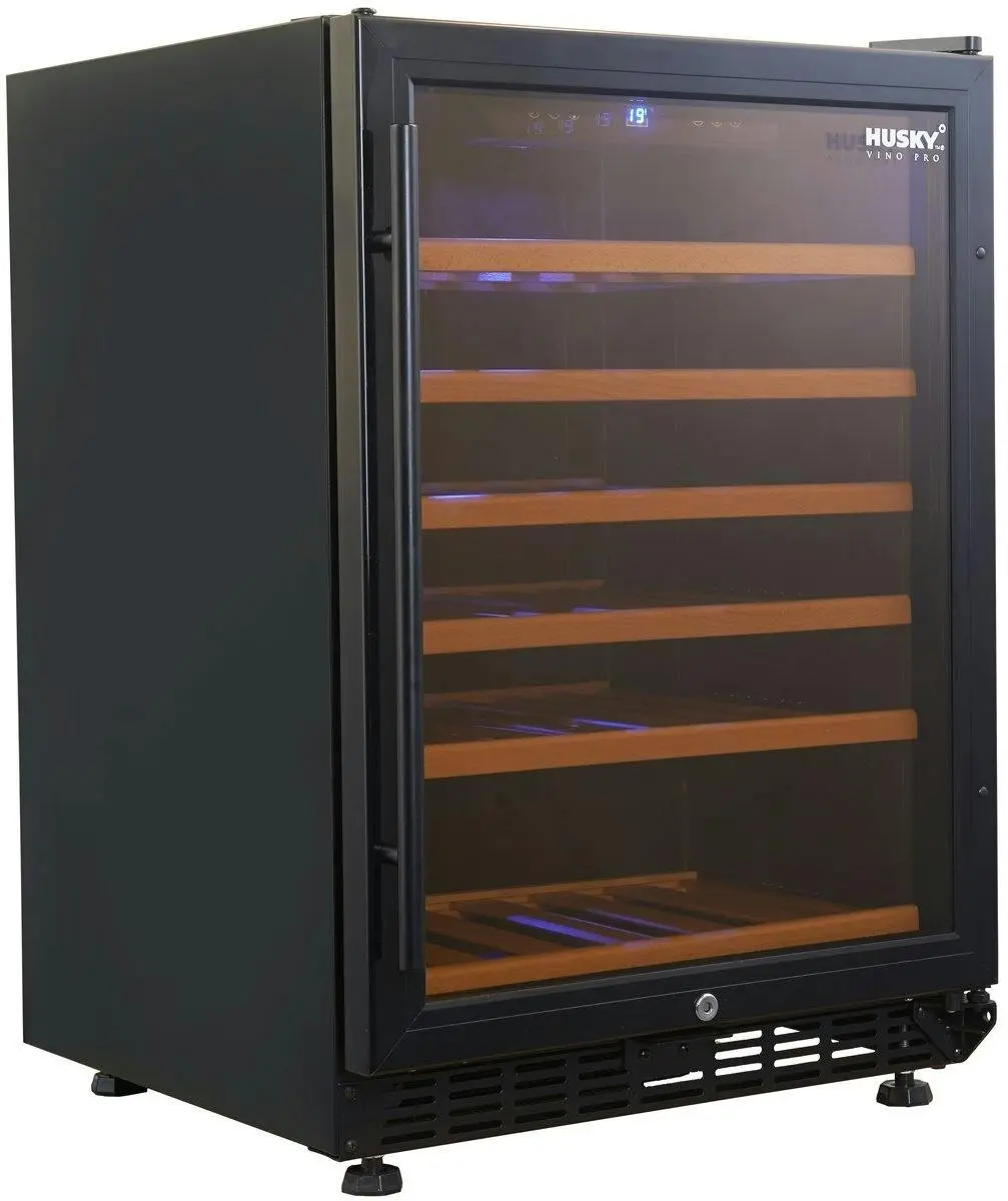 Husky Vino Pro 46 Bottle Wine Storage Cabinet - Home & Garden