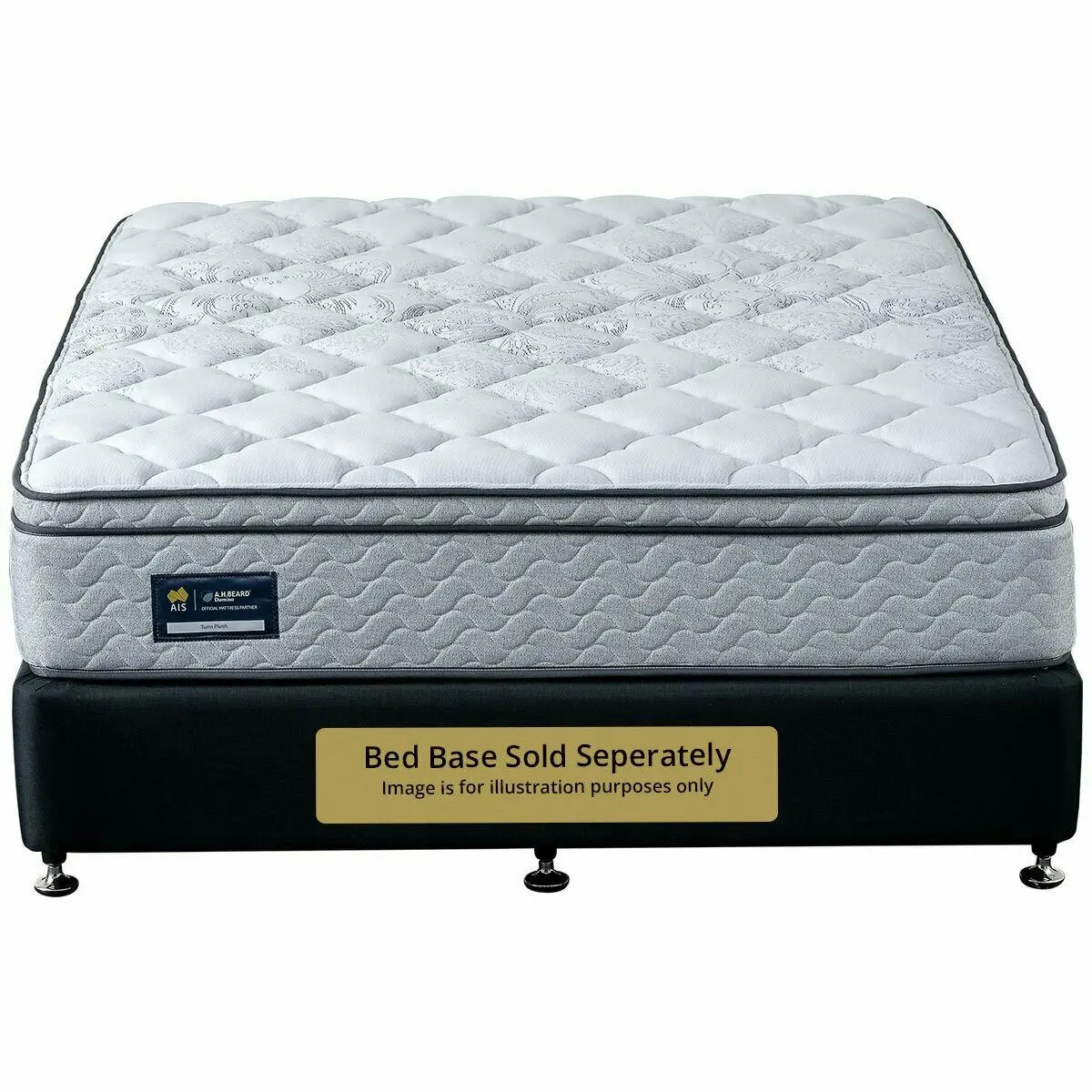 A.H. Beard Domino Turin Plush King Size Mattress - Furniture