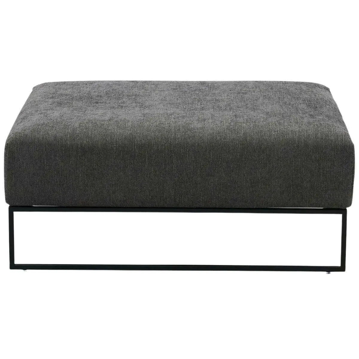 Kalona VAEROY Ottoman Pewter - Furniture