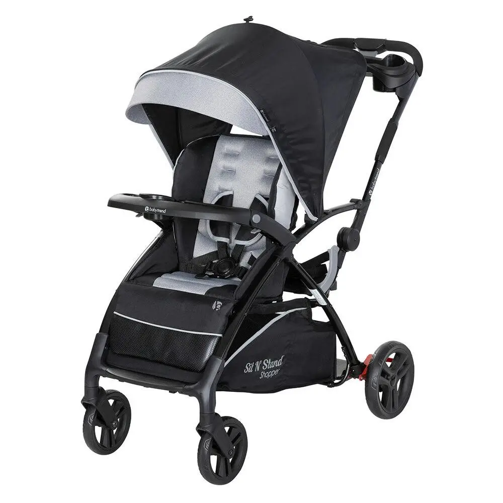 Baby Trend Sit N Stand Shopper Stroller/Pram w/Canopy Kids/Baby/Toddler Moondust - Free Shipping Specials