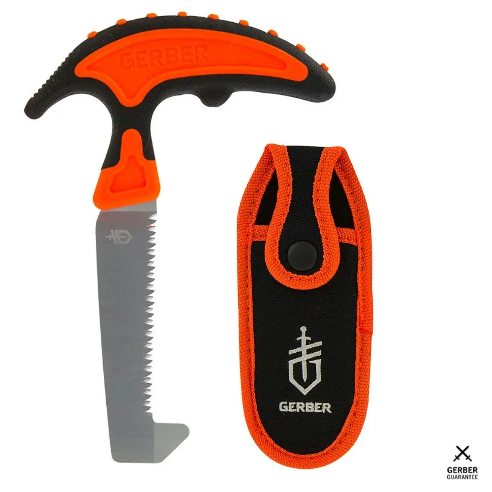 New Gerber Vital Pack Saw + Sheath | Orange - Sports & Outdoor