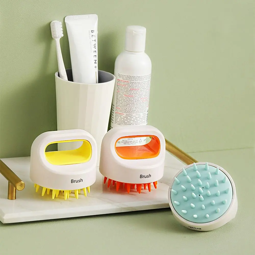 3 pcs Silicone bath massage brush multifunctional bath brush - Home & Garden
