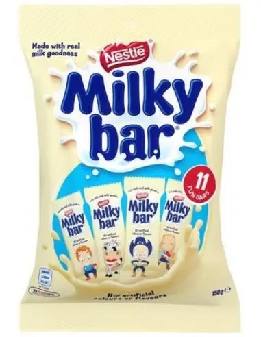 Nestle Milky Bar Chocolate Fun Pack 158gm x 12 - Groceries