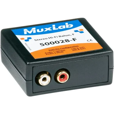 Muxlab 500028F 500028f Stereo Hi-fi Balun F Accs