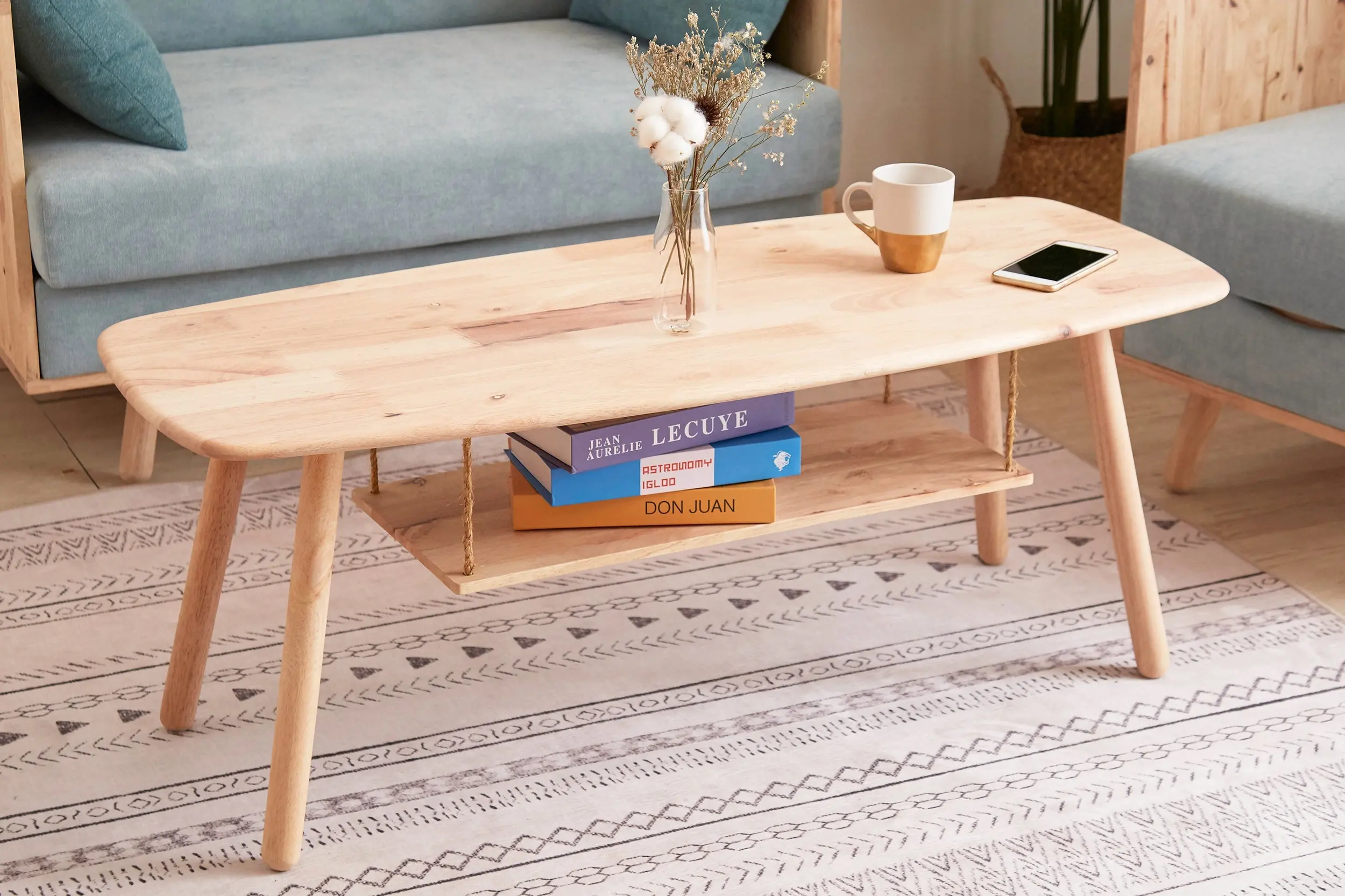 Small Paddle Coffee Table - Furniture