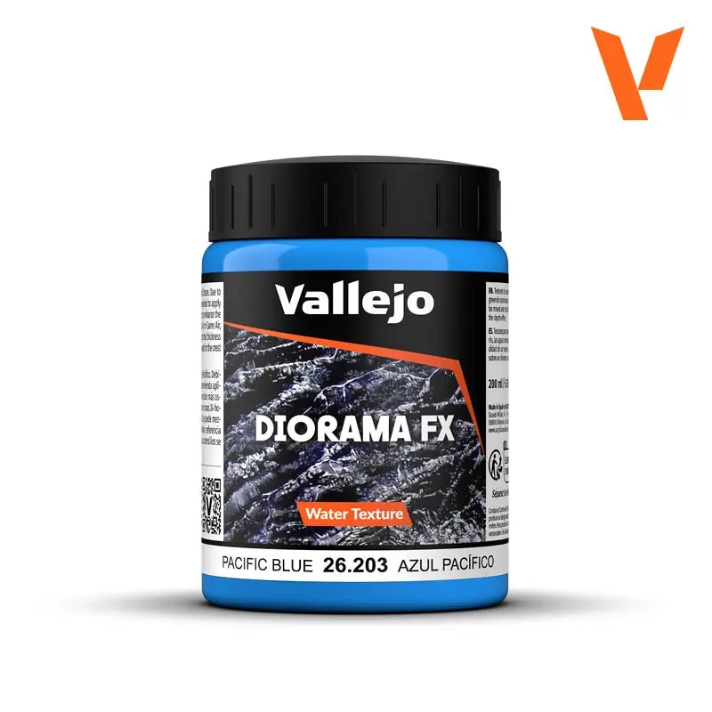 Diorama Effects Water Texture Pacific Blue 200ml - Hobbies