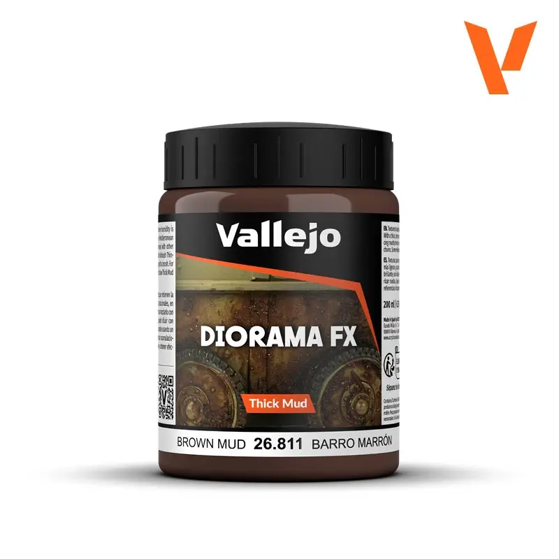 Diorama Effects Thick Mud Brown Mud 200ml - Hobbies