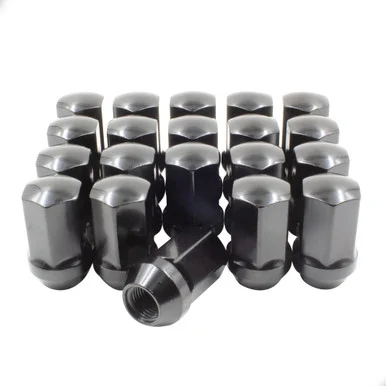 Revolution 53K542BLK OEM Style Lug Nuts 1/2-20 - 20 Pack - Black