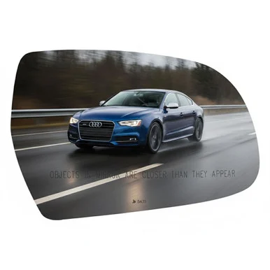 Burco Mirror 5435 Convex Passenger Side Mirror Glass for Audi A3