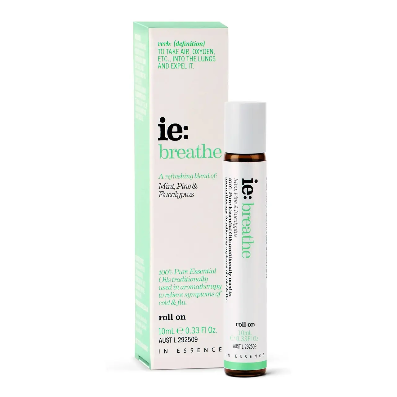 In Essence Breathe Roll On 10ml - Beauty