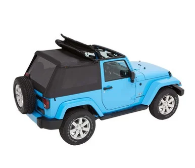 Bestop 5685217 Trek Top Nx Blk Twl Jk 07-18