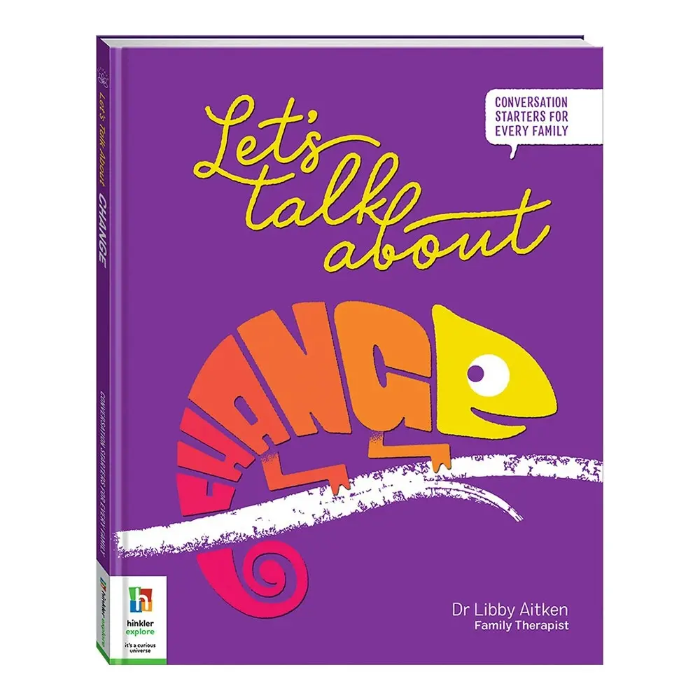 Elevate Let's Talk About Change Mental Health Book Welness/Mindfulness 5y+ - Entertainment