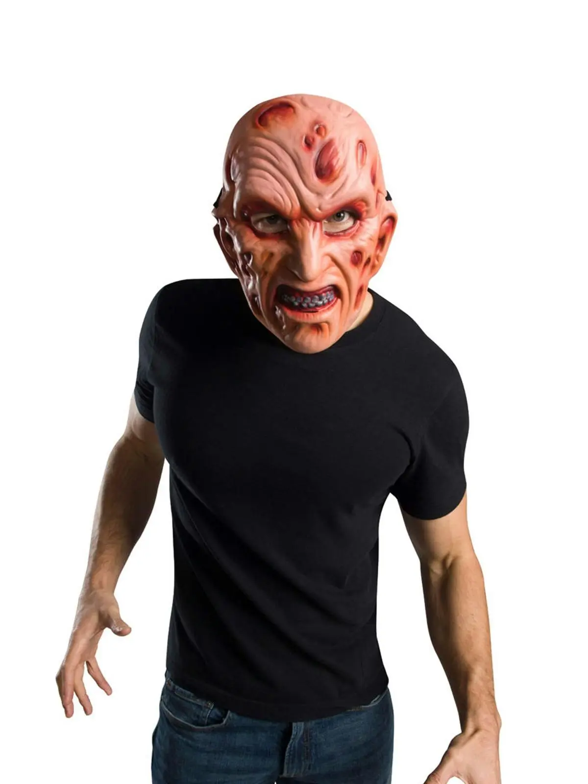Marvel Nightmare On Elm Street Freddy Krueger Mask Dress Up Adults One Size - Fashion