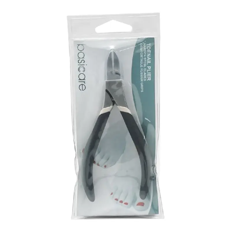 Basicare Toenail Plier 5 Inch Chiropody Pedicure Tool for Nail Care - Beauty