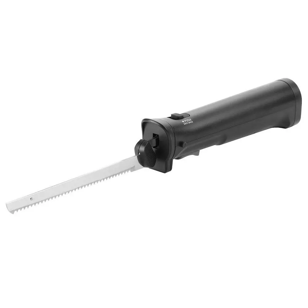 Lenoxx 2000mAh Stainless Steel Rechargeable Cordless Electric LED Blade Knife - Home & Garden