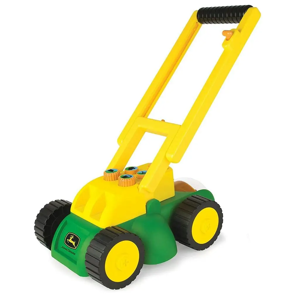 John Deere Grass Push Lawn Mower Outdoor/Indoor/Garden Kids/Children Toy w/Sound - Toys & Games