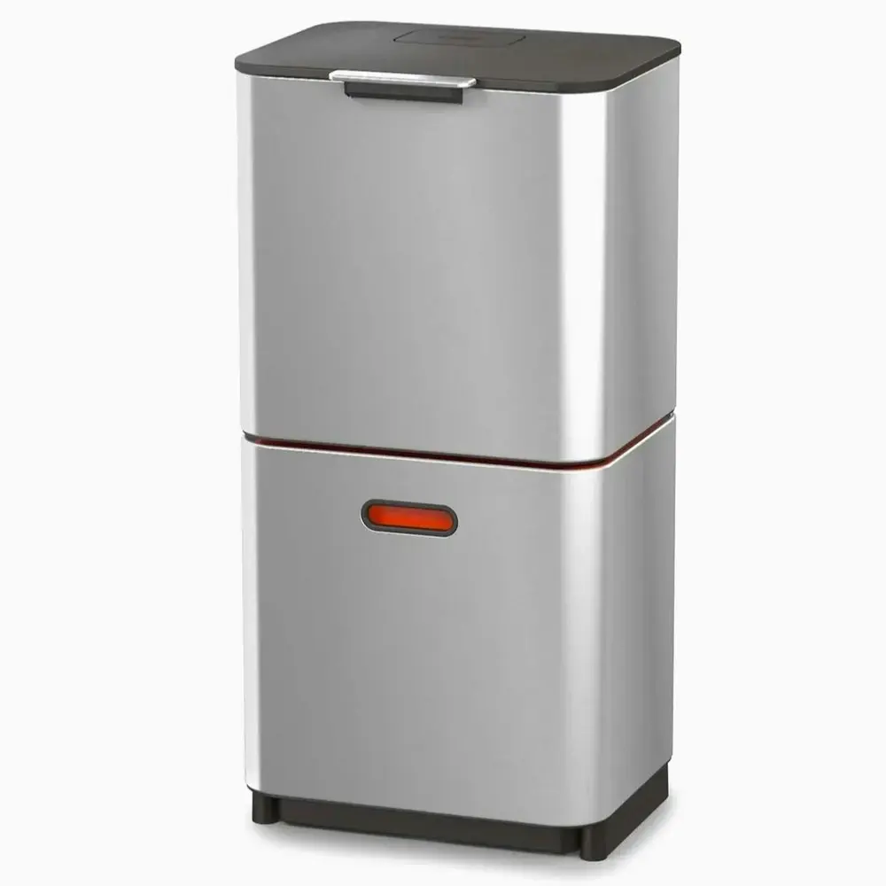 Joseph Joseph Totem Max Waste Separation 60L Bin Stainless 30060 - Home & Garden