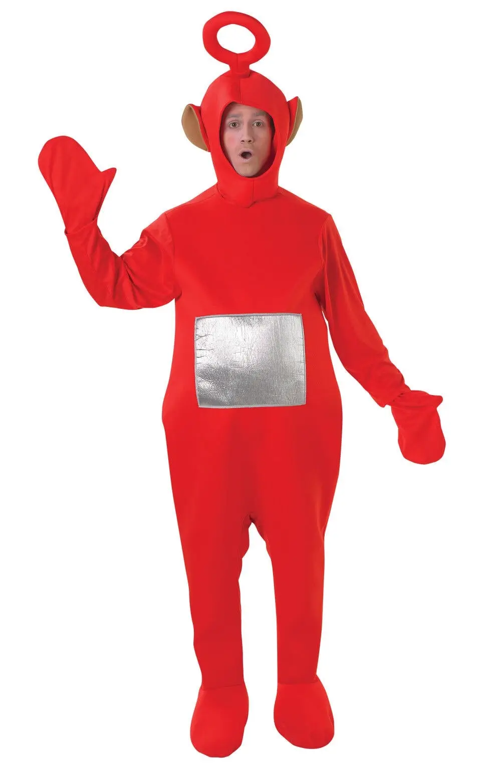 Rubies Po Teletubbies Deluxe Teletubby Dress Up Adults Costume Size STD - Fashion