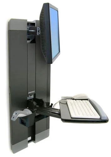 Ergotron Styleview Lift For Flat Panel Display, Keyboard, Mouse - 24" Screen Support - 33 Lb Load Capacity - Steel - Black (60-609-195)