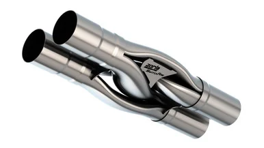 Borla 60746 Universal Hydroformed Switchfire X-Pipe 3" Without Notches