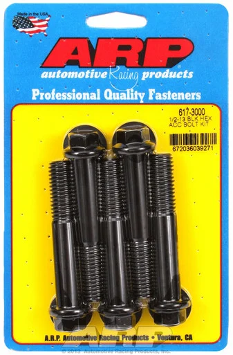 ARP Bolts 6173000 1/2-13 X 3000 Hex Black O