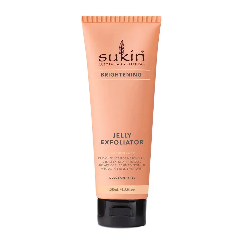 Sukin Brightening Jelly Exfoliator 125ml - Beauty