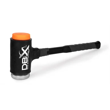 Titan 63632 Dbx 28 Oz. Dead Blow Hammer With Replaceable Polyurethane And Steel Striking Caps