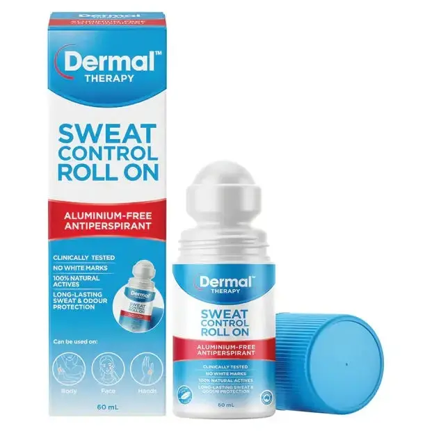 Dermal Therapy Sweat Control Lotion ROLL ON 60ml - Beauty