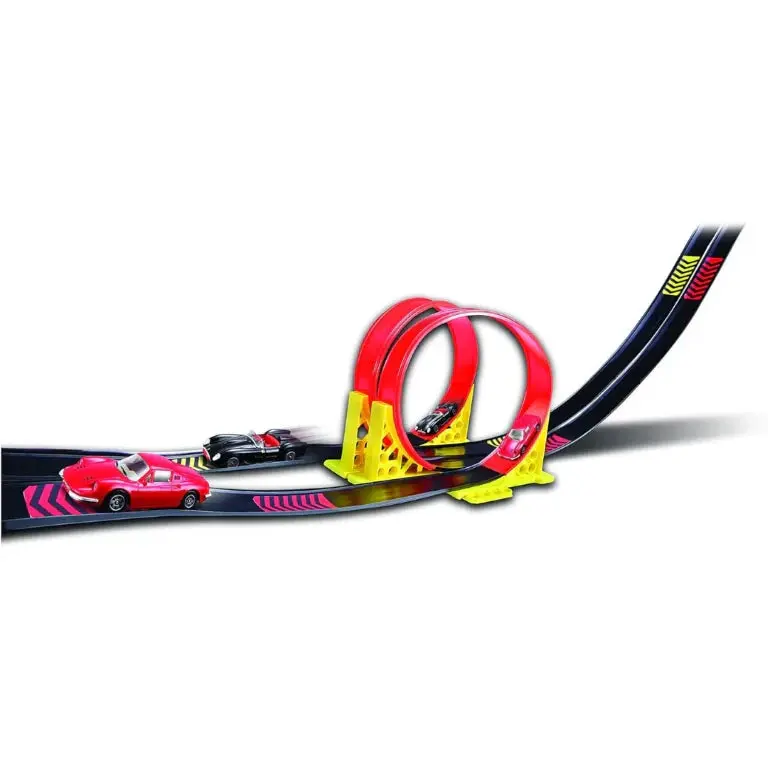 1/43 Ferrari Dual Loop with 2 Cars Race & Play - Toys & Games