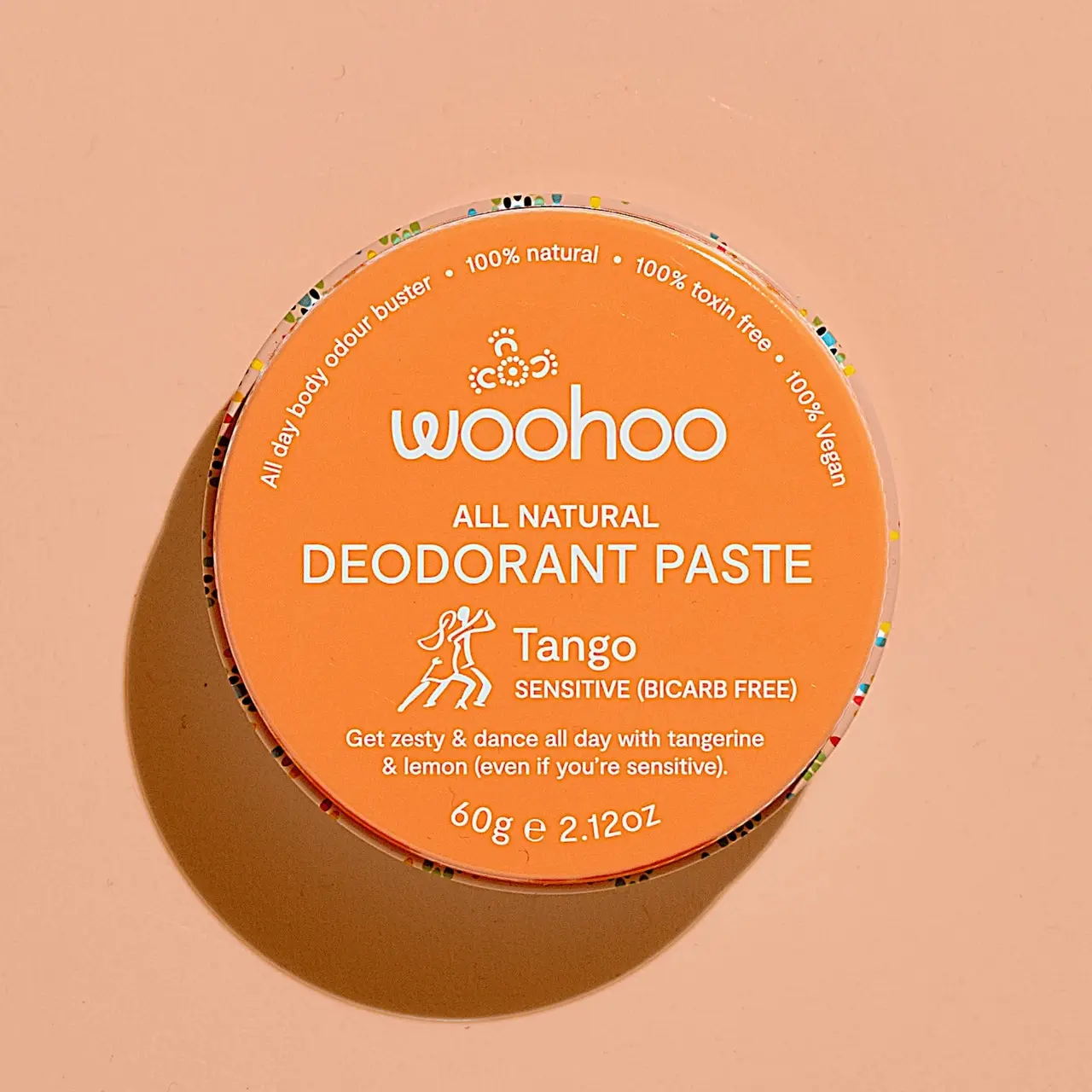 Woohoo All Natural Deodorant Paste Tango 60g - Health